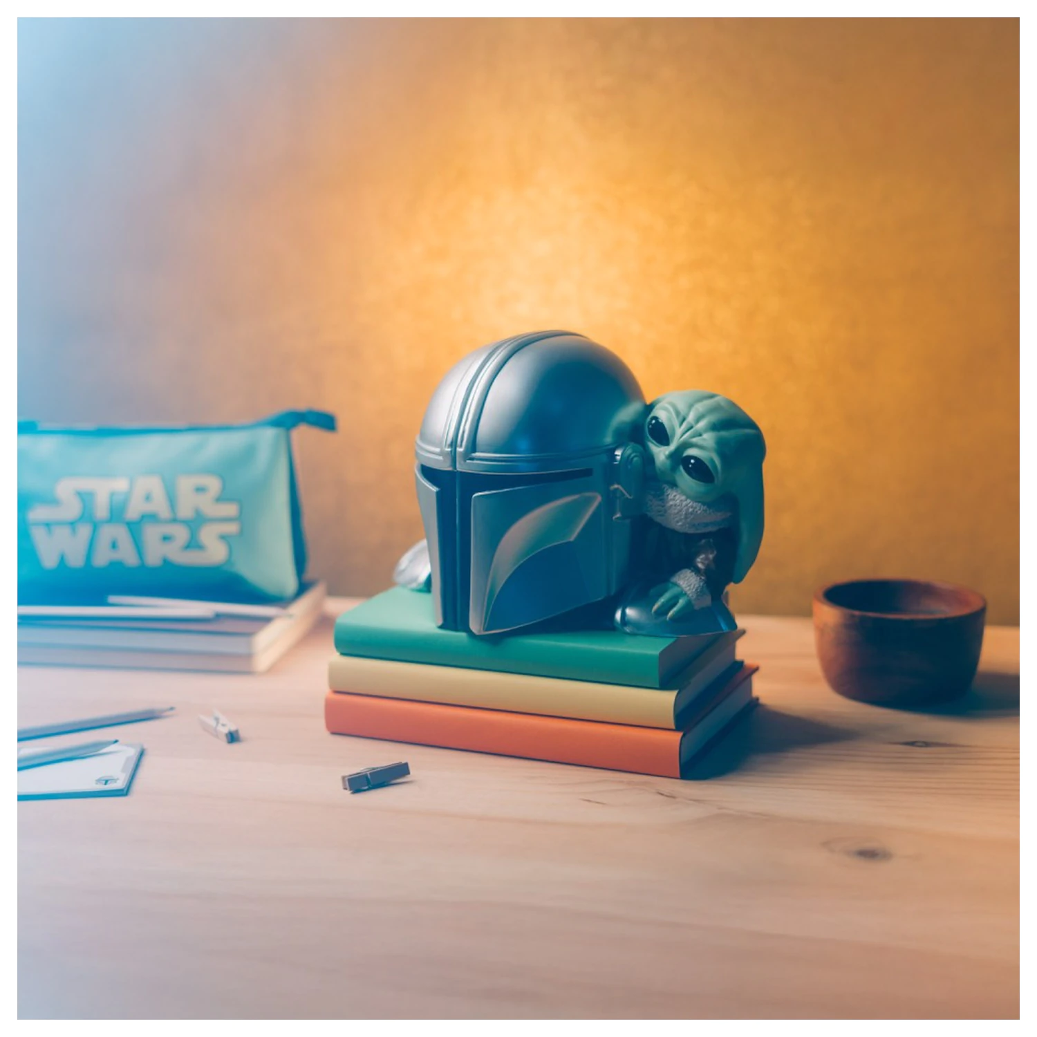 Star Wars The Mandalorian könyvtámasz termékfotó