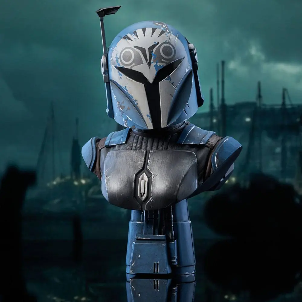 Star Wars The Mandalorian Legends in 3D 1/2 Bo-Katan Kryze mellszobor figura 25 cm termékfotó