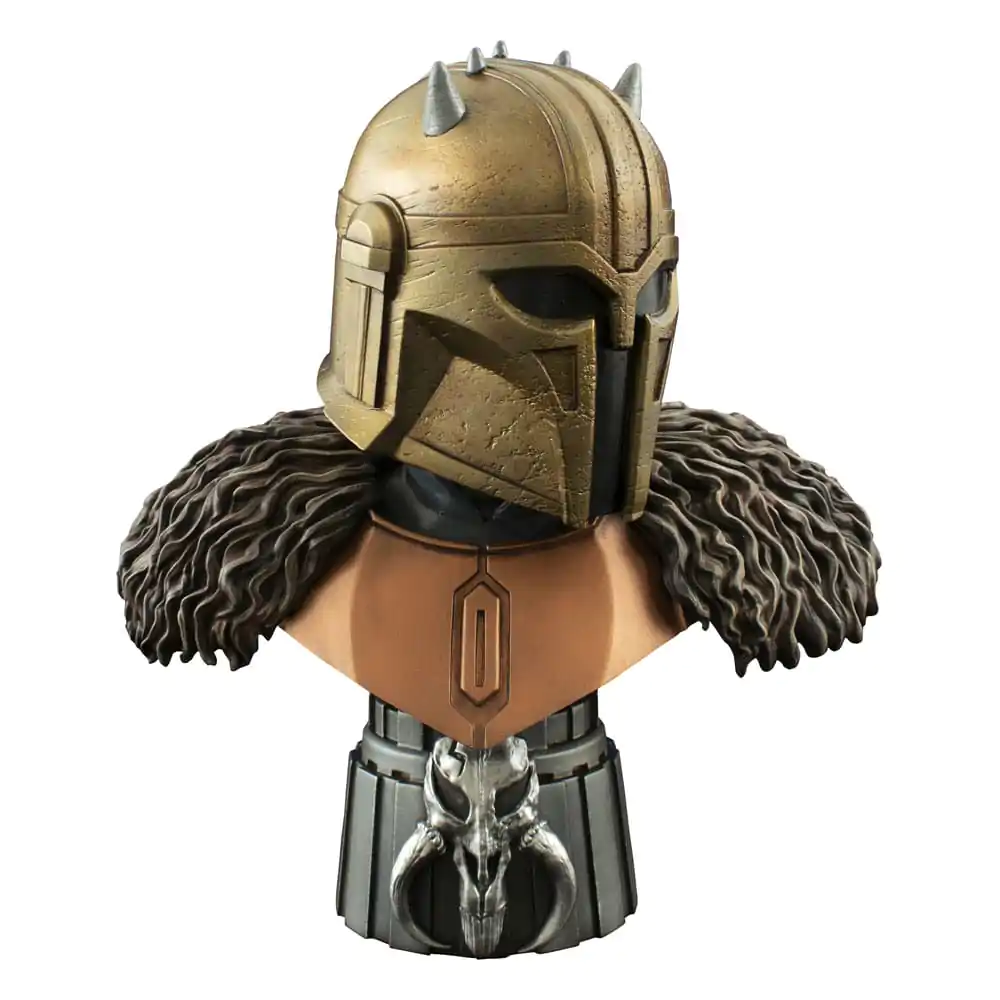 Star Wars: The Mandalorian Legends in 3D 1/2 The Armorer mellszobor figura 25 cm termékfotó