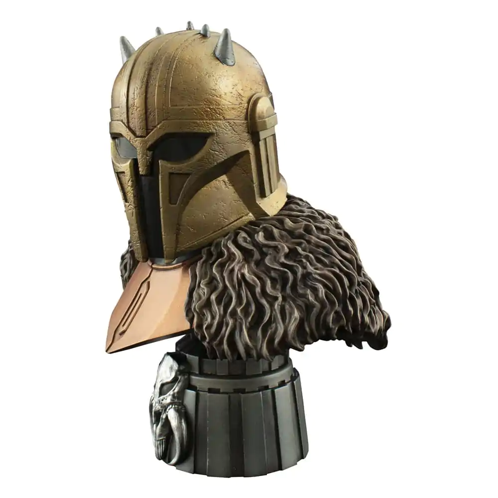 Star Wars: The Mandalorian Legends in 3D 1/2 The Armorer mellszobor figura 25 cm termékfotó