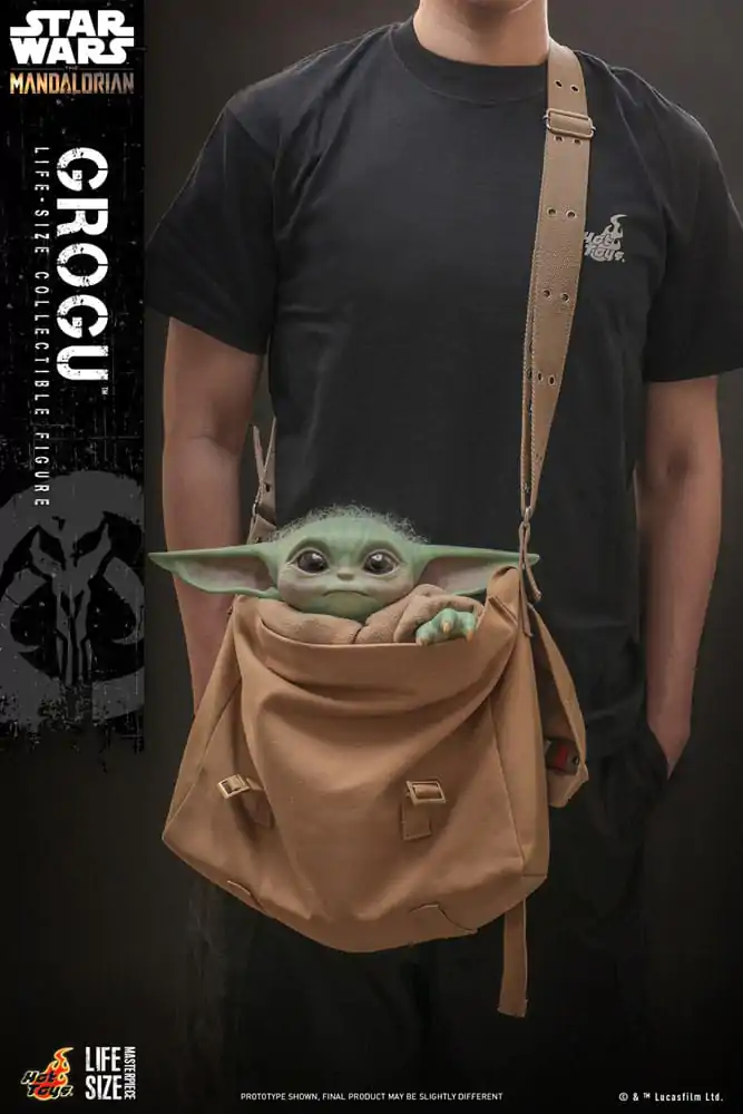 Star Wars: The Mandalorian Life-Size Masterpiece akciófigura Grogu 37 cm termékfotó