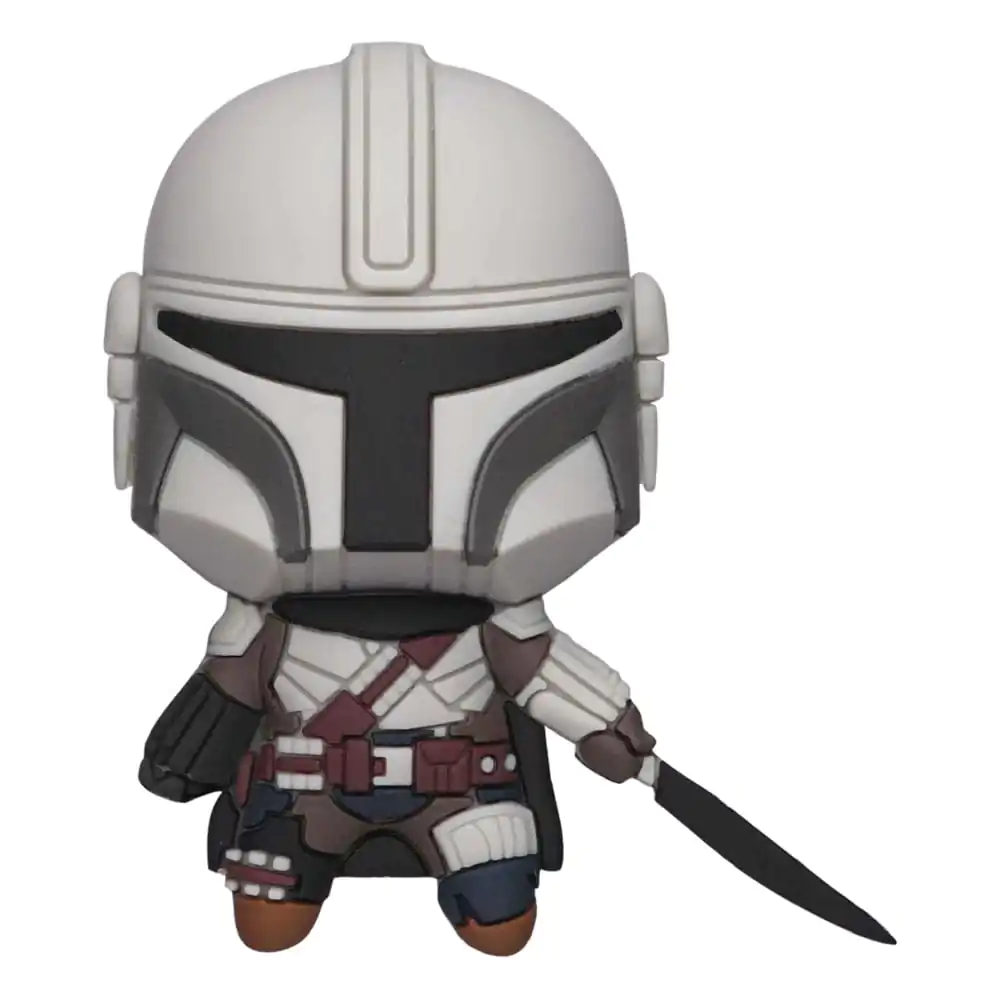 Star Wars The Mandalorian Mando with Darksaber 3D hűtőmágnes termékfotó