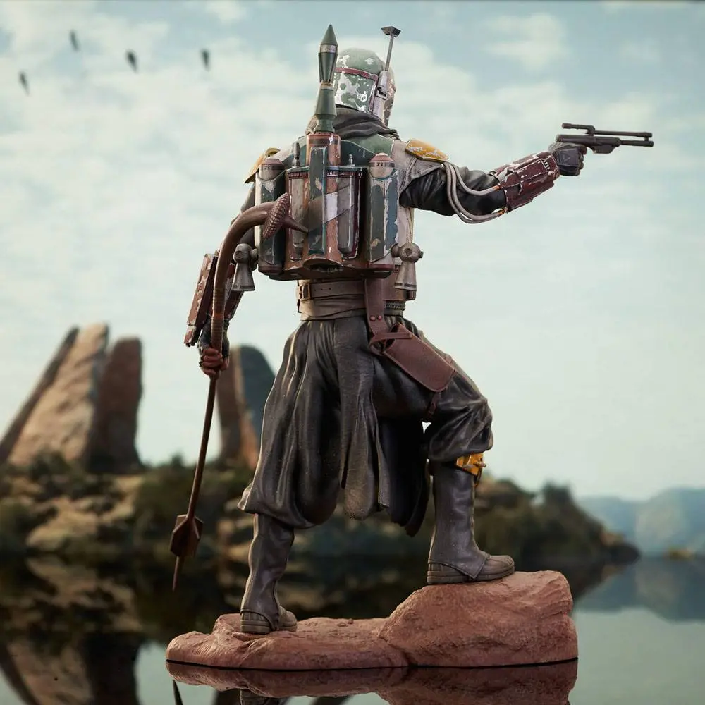 Star Wars: The Mandalorian Milestones 1/6 Boba Fett szobor figura 30 cm termékfotó