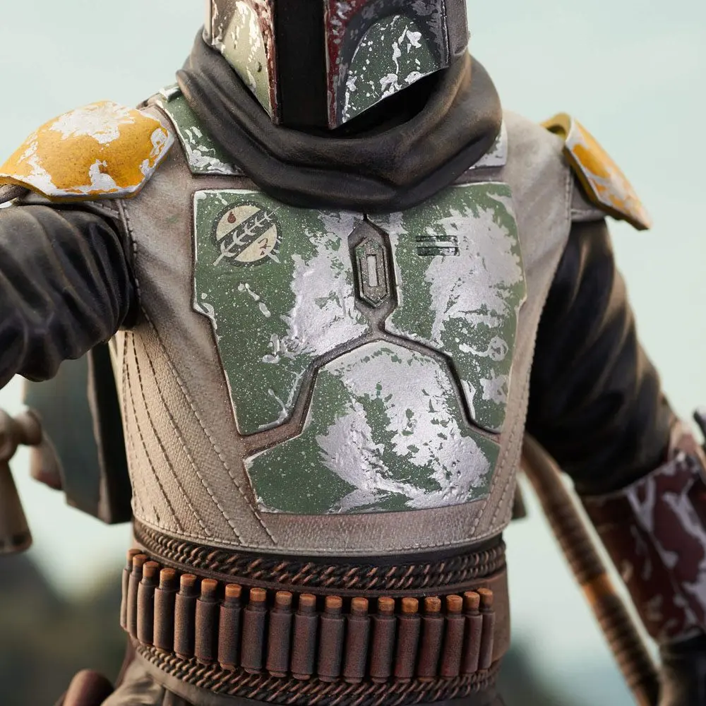 Star Wars: The Mandalorian Milestones 1/6 Boba Fett szobor figura 30 cm termékfotó