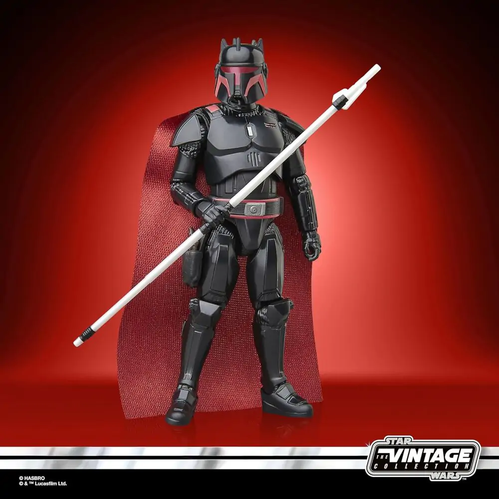 Star Wars The Mandalorian Moff Gideon Dark Trooper Armor figura 9,5cm termékfotó