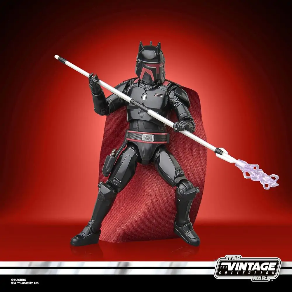 Star Wars The Mandalorian Moff Gideon Dark Trooper Armor figura 9,5cm termékfotó