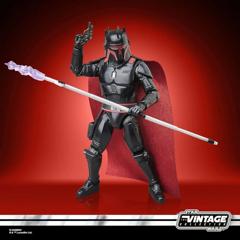 Star Wars The Mandalorian Moff Gideon Dark Trooper Armor figura 9,5cm termékfotó