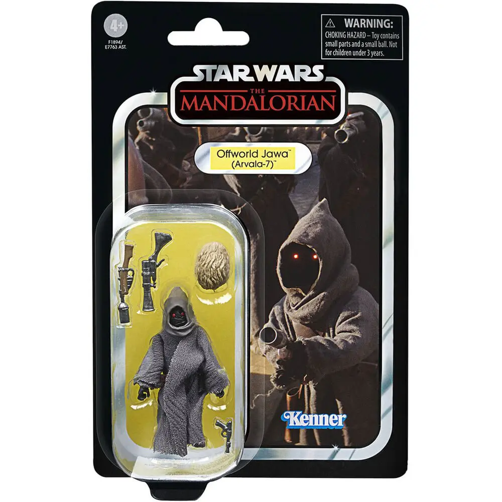 Star Wars The Mandalorian Offworld Jawa Arvala-7 figura 10cm termékfotó