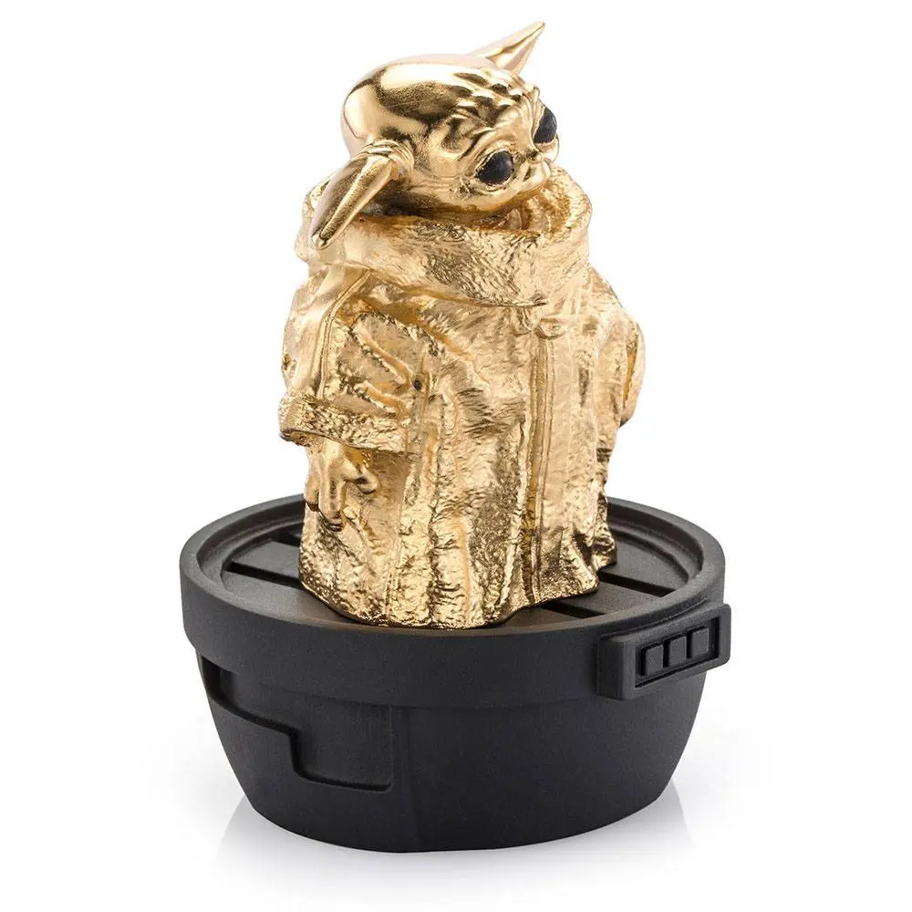 Star Wars The Mandalorian Pewter Collectible Grogu (Gilt) Limitált kiadás szobor figura 6 cm termékfotó