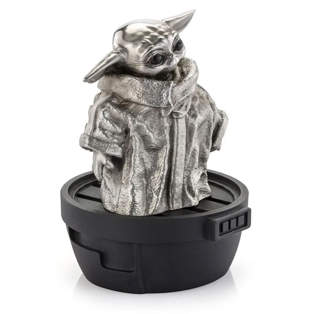 Star Wars The Mandalorian Pewter Collectible Grogu Limitált kiadás szobor figura 6 cm termékfotó