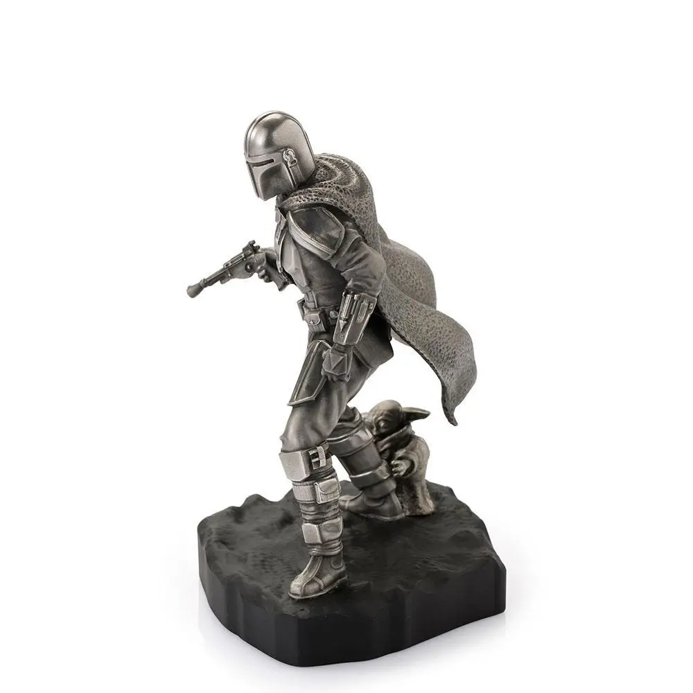 Star Wars The Mandalorian Pewter Collectible Mandalorian Limitált kiadás szobor figura 20 cm termékfotó