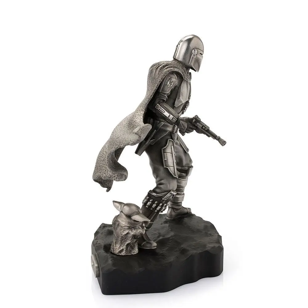Star Wars The Mandalorian Pewter Collectible Mandalorian Limitált kiadás szobor figura 20 cm termékfotó