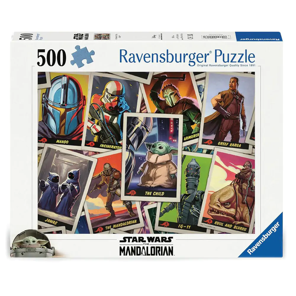 Star Wars The Mandalorian puzzle 500db-os termékfotó