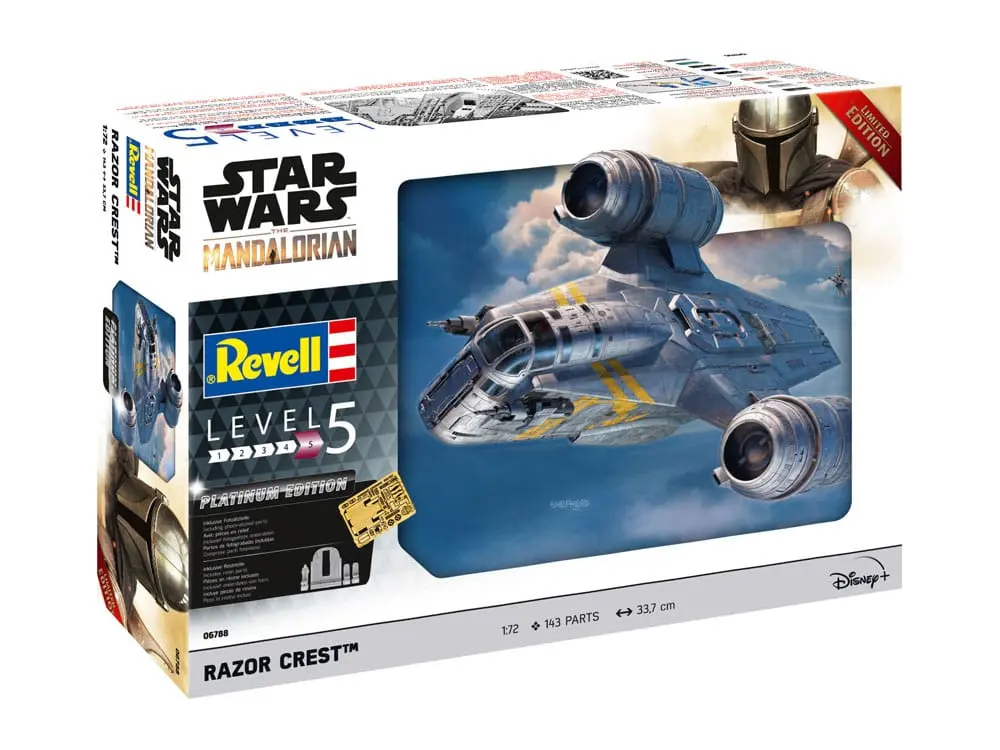 Star Wars: The Mandalorian Razor Crest &quot;Platinum Edition&quot; modell készlet termékfotó