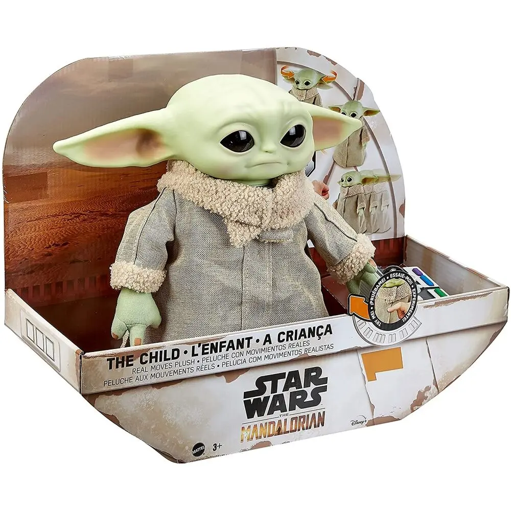 Star Wars The Mandalorian távirányítós Baby Yoda 28cm termékfotó