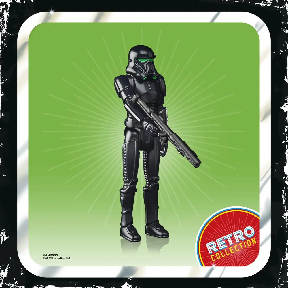 Star Wars The Mandalorian Retro Collection 2022 Imperial Death Trooper akciófigura 10 cm termékfotó