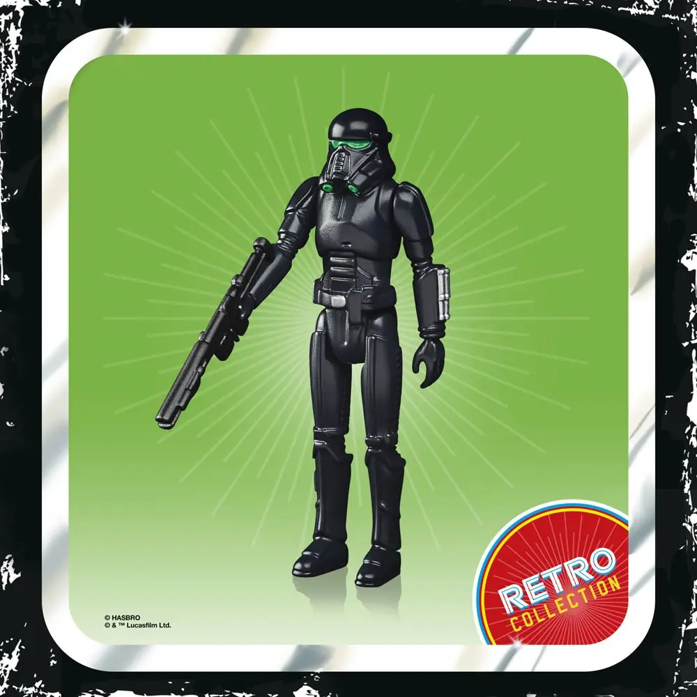 Star Wars The Mandalorian Retro Collection 2022 Imperial Death Trooper akciófigura 10 cm termékfotó