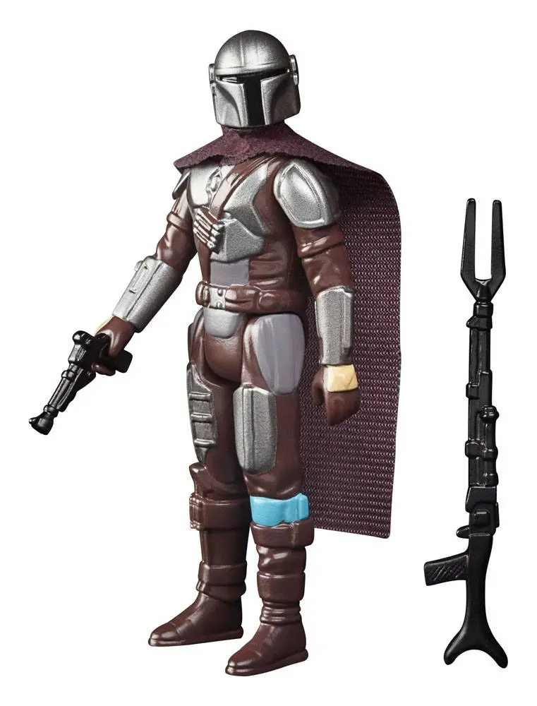 Star Wars The Mandalorian Retro Collection 2022 The Mandalorian (Beskar) akciófigura 10 cm termékfotó