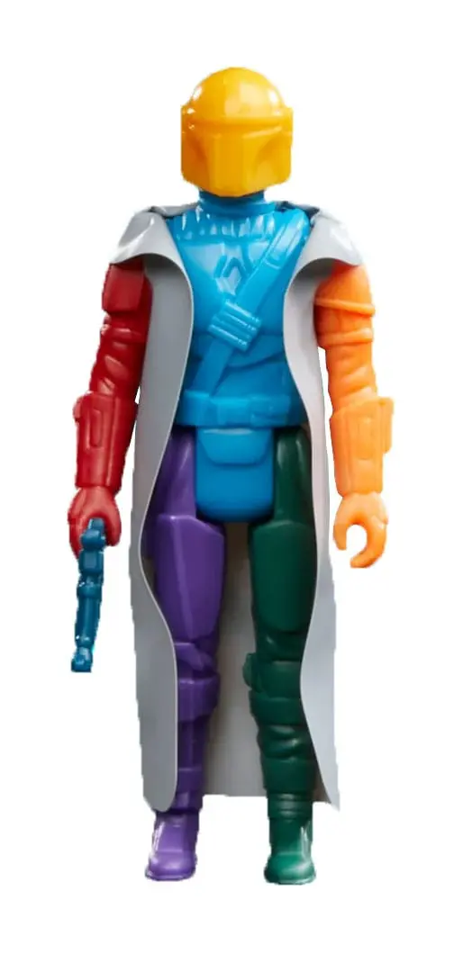 Star Wars: The Mandalorian Retro Collection The Mandalorian (Prototype Edition) akciófigura 10 cm termékfotó