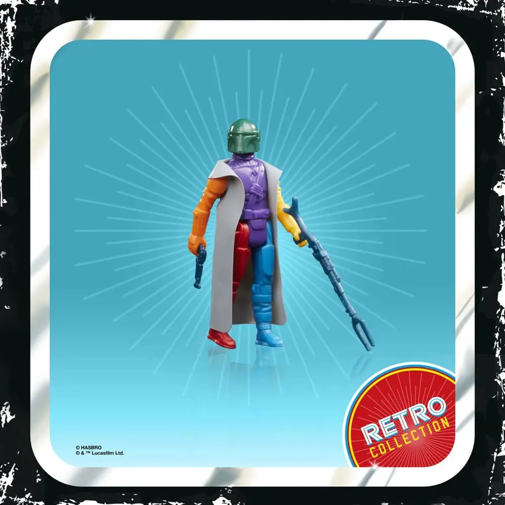 Star Wars: The Mandalorian Retro Collection The Mandalorian (Prototype Edition) akciófigura 10 cm termékfotó