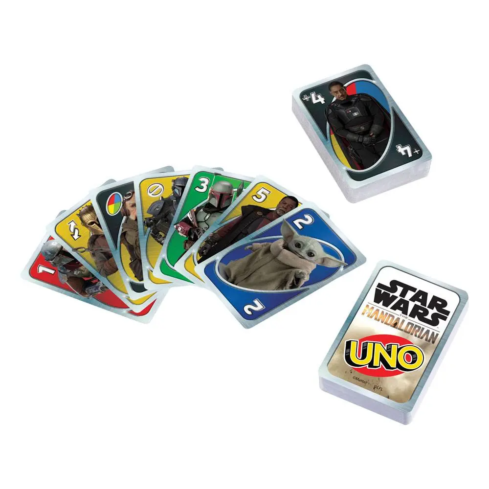 Star Wars: The Mandalorian UNO kártyajáték termékfotó