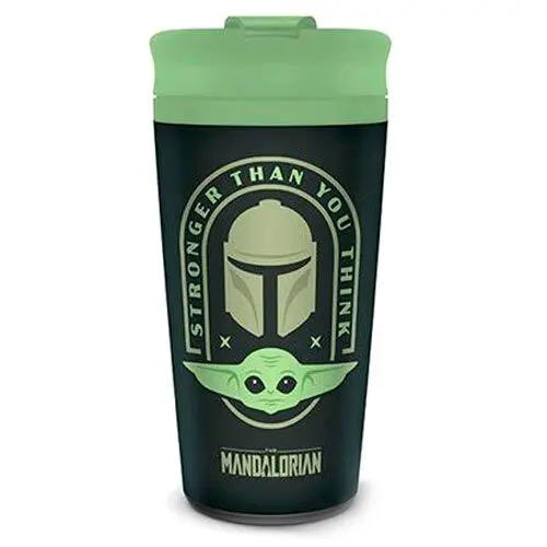 Star Wars The Mandalorian Travel Mug Stronger Than You Think termékfotó