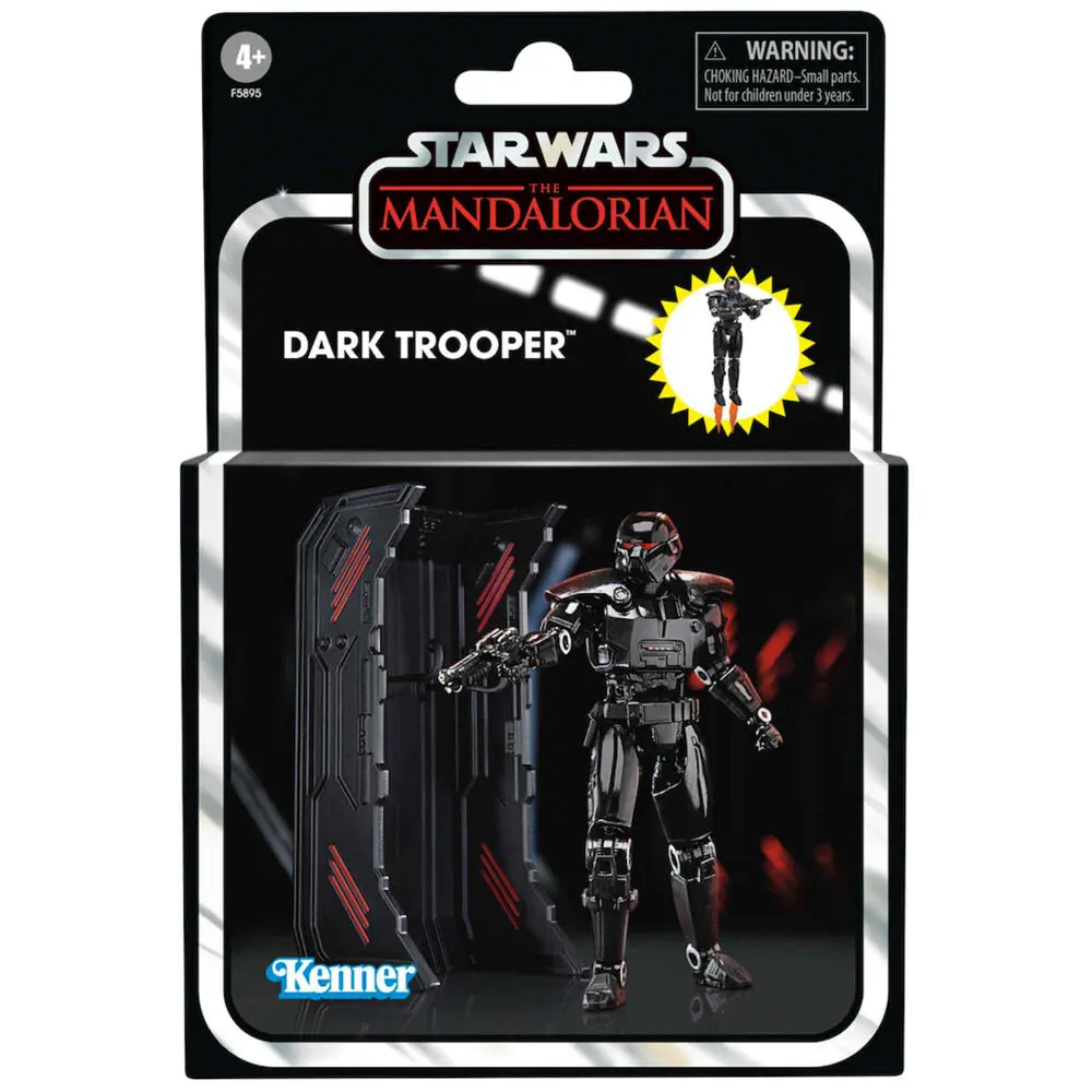 Star Wars The Mandalorian Vintage Collection Dark Trooper figura 9,5cm termékfotó