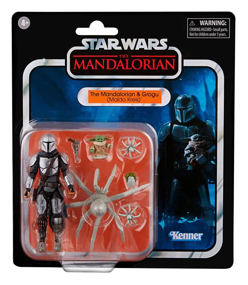 Star Wars: The Mandalorian Vintage Collection  2021 The Mandalorian &amp; Grogu (Maldo Kreis) akciófigura 10 cm termékfotó