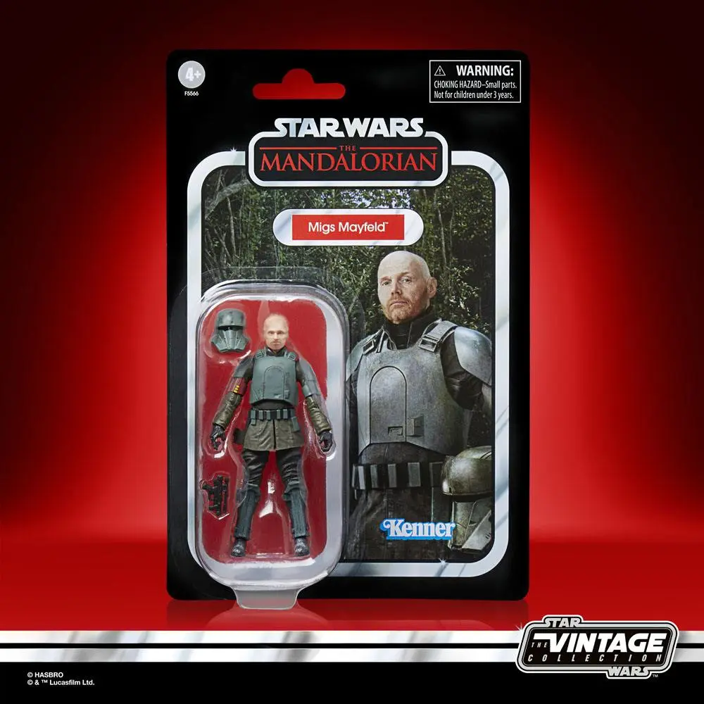 Star Wars: The Mandalorian Vintage Collection 2022 Migs Mayfeld akciófigura 10 cm termékfotó