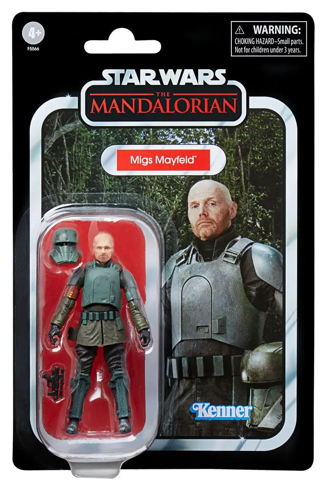 Star Wars: The Mandalorian Vintage Collection 2022 Migs Mayfeld akciófigura 10 cm termékfotó