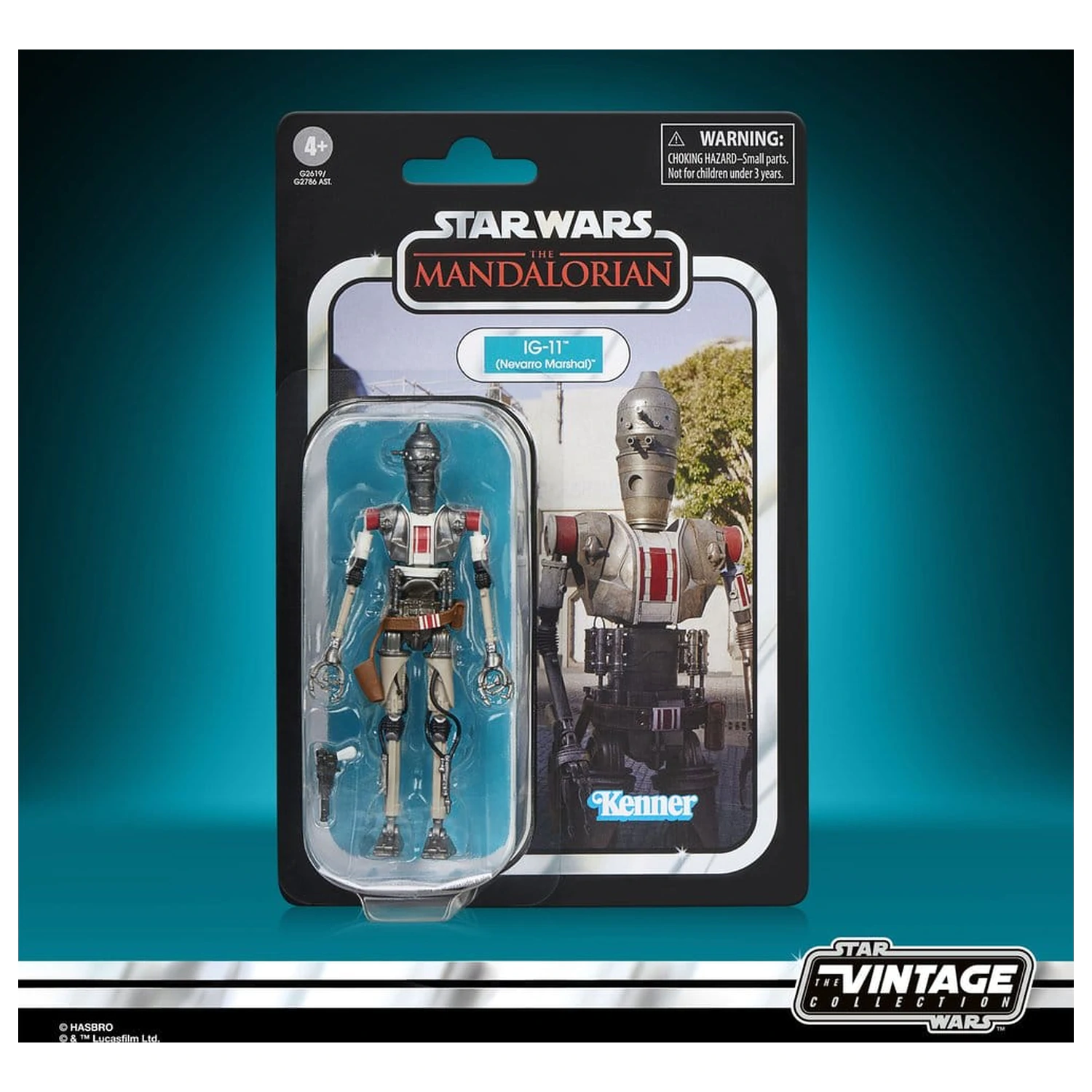 Star Wars: The Mandalorian Vintage Collection IG-11 (Nevarro Marshal) akciófigura 10 cm termékfotó