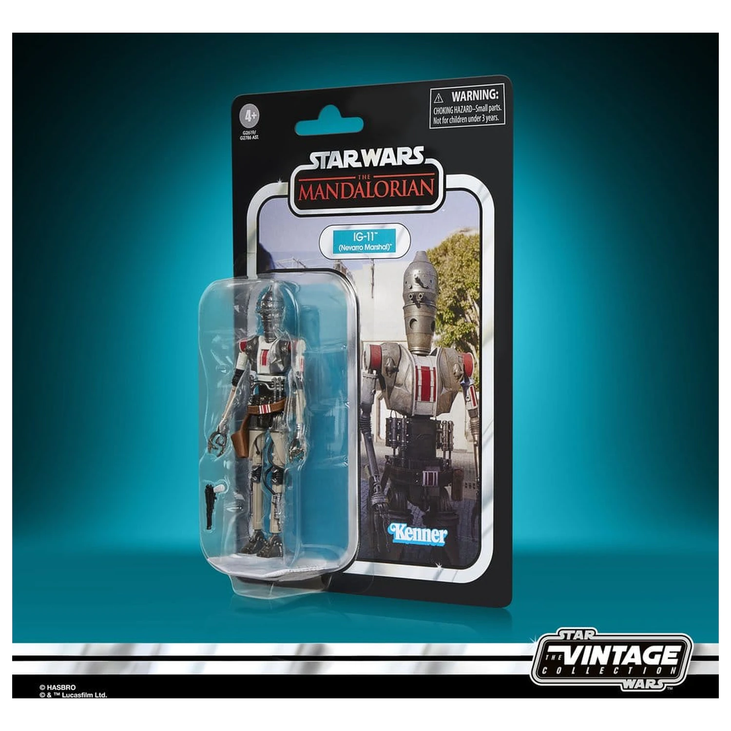 Star Wars: The Mandalorian Vintage Collection IG-11 (Nevarro Marshal) akciófigura 10 cm termékfotó