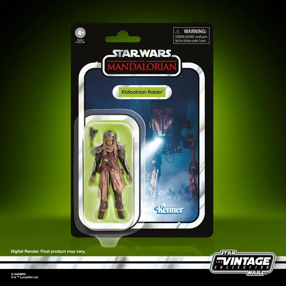 Star Wars: The Mandalorian Vintage Collection Klatooinian Raider akciófigura 10 cm termékfotó