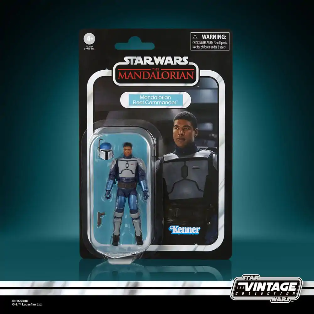 Star Wars: The Mandalorian Vintage Collection Mandalorian Fleet Commander akciófigura 10 cm termékfotó