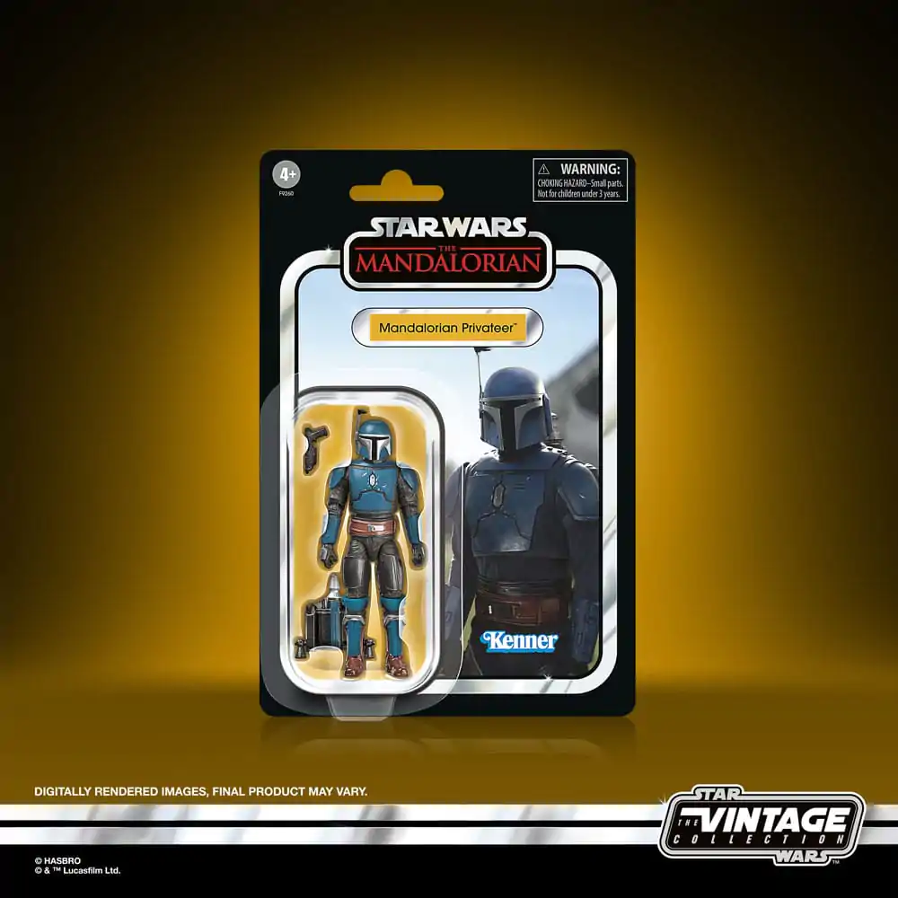 Star Wars: The Mandalorian Vintage Collection Tantive IV Hallway with Mandalorian Privateer figura 10 cm termékfotó