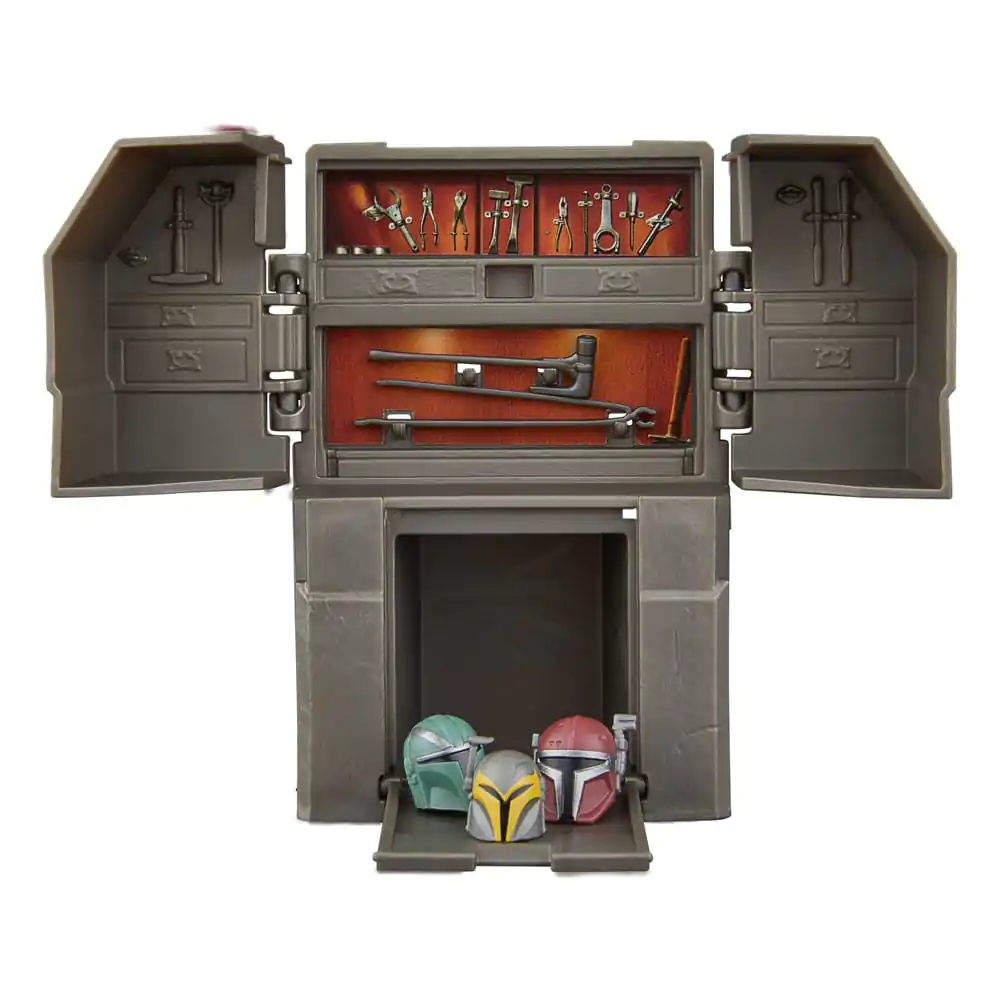 Star Wars The Mandalorian Vintage Collection The Armorer&#039;s Forge with The Armorer (Lakeside Covert World) termékfotó