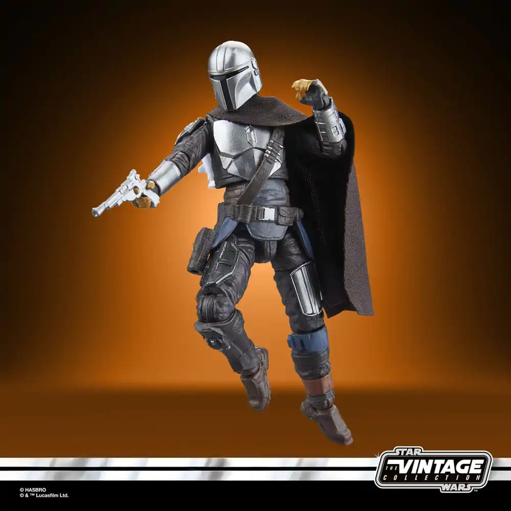 Star Wars: The Mandalorian Vintage Collection The Mandalorian (Imperial Base) akciófigura 10 cm termékfotó
