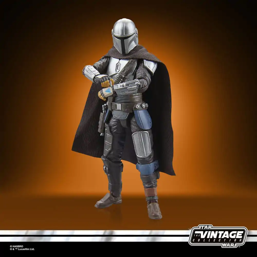 Star Wars: The Mandalorian Vintage Collection The Mandalorian (Imperial Base) akciófigura 10 cm termékfotó