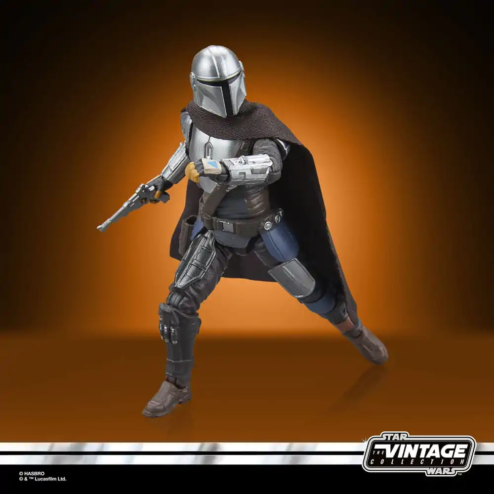 Star Wars: The Mandalorian Vintage Collection The Mandalorian (Imperial Base) akciófigura 10 cm termékfotó