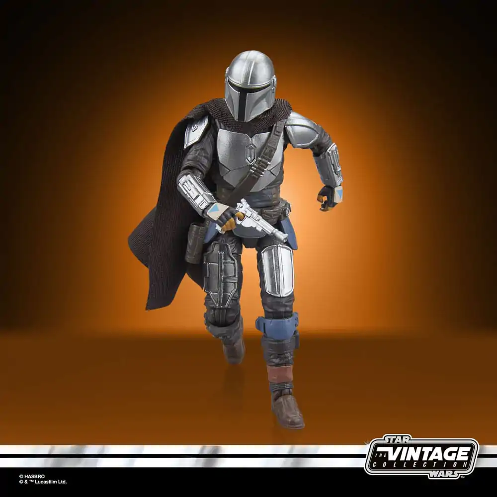 Star Wars: The Mandalorian Vintage Collection The Mandalorian (Imperial Base) akciófigura 10 cm termékfotó