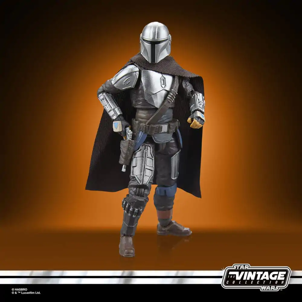 Star Wars: The Mandalorian Vintage Collection The Mandalorian (Imperial Base) akciófigura 10 cm termékfotó