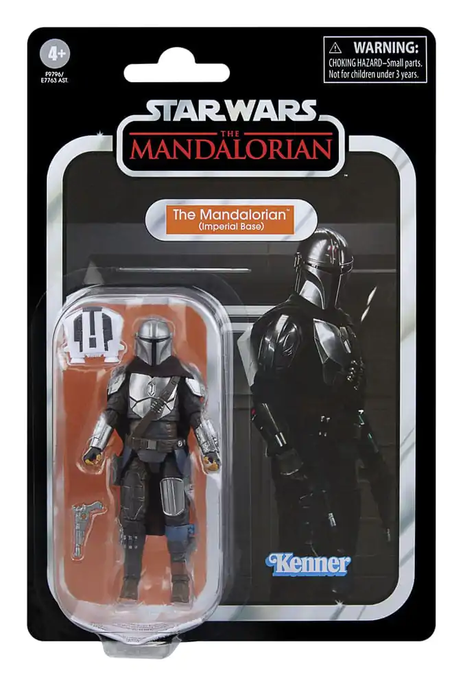 Star Wars: The Mandalorian Vintage Collection The Mandalorian (Imperial Base) akciófigura 10 cm termékfotó