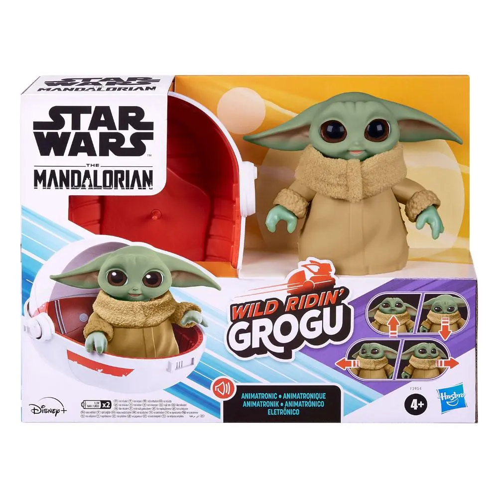 Star Wars The Mandalorian Wild Ridin' Grogu interaktív figura termékfotó