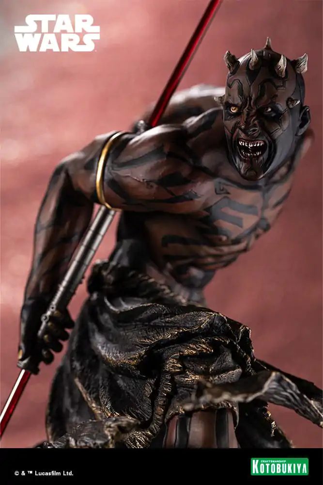 Star Wars: The Phantom Menace ARTFX 1/7 Darth Maul Nightbrother PVC szobor figura 30 cm termékfotó