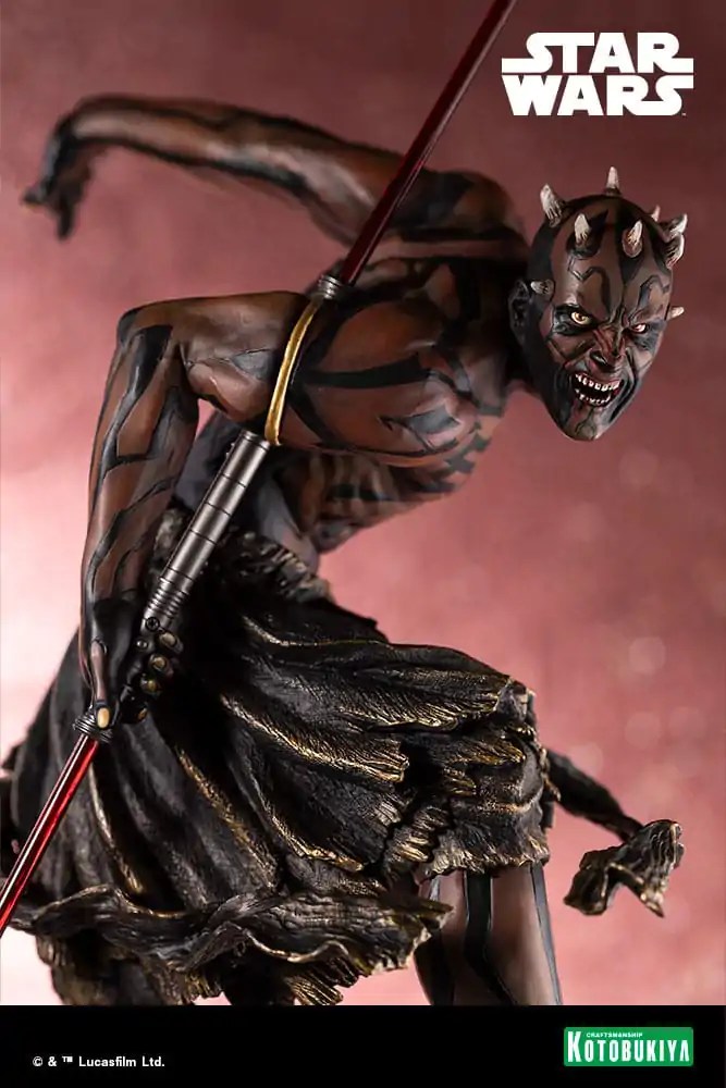 Star Wars: The Phantom Menace ARTFX 1/7 Darth Maul Nightbrother PVC szobor figura 30 cm termékfotó