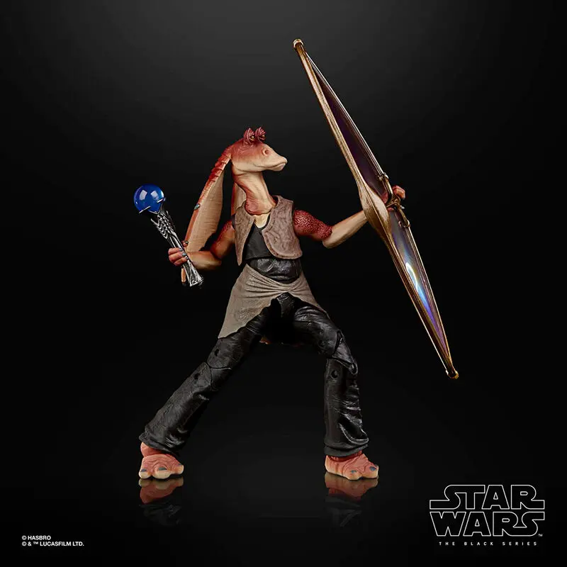 Star Wars Jar Jar Blinks Black Series figura 15cm termékfotó