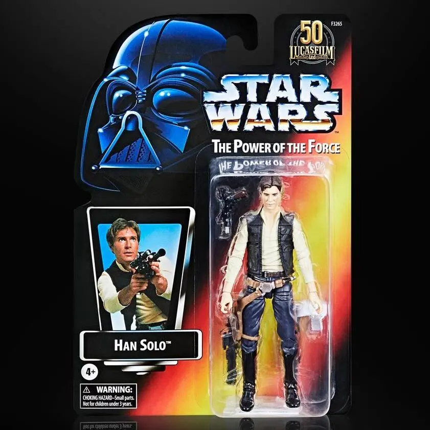 Star Wars The Power of the Force Han Solo figura 15cm termékfotó