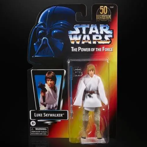 Star Wars The Power of the Force Luke Skywalker figura 15cm termékfotó