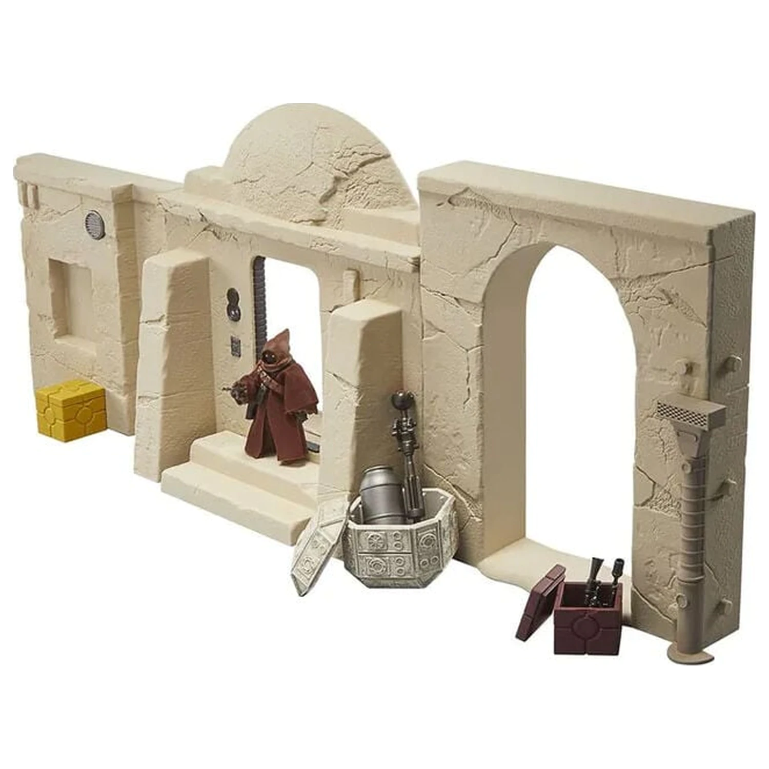 Star Wars Episode IV Vintage Collection Playset Streets of Mos Eisley with Jawa akciófigura termékfotó