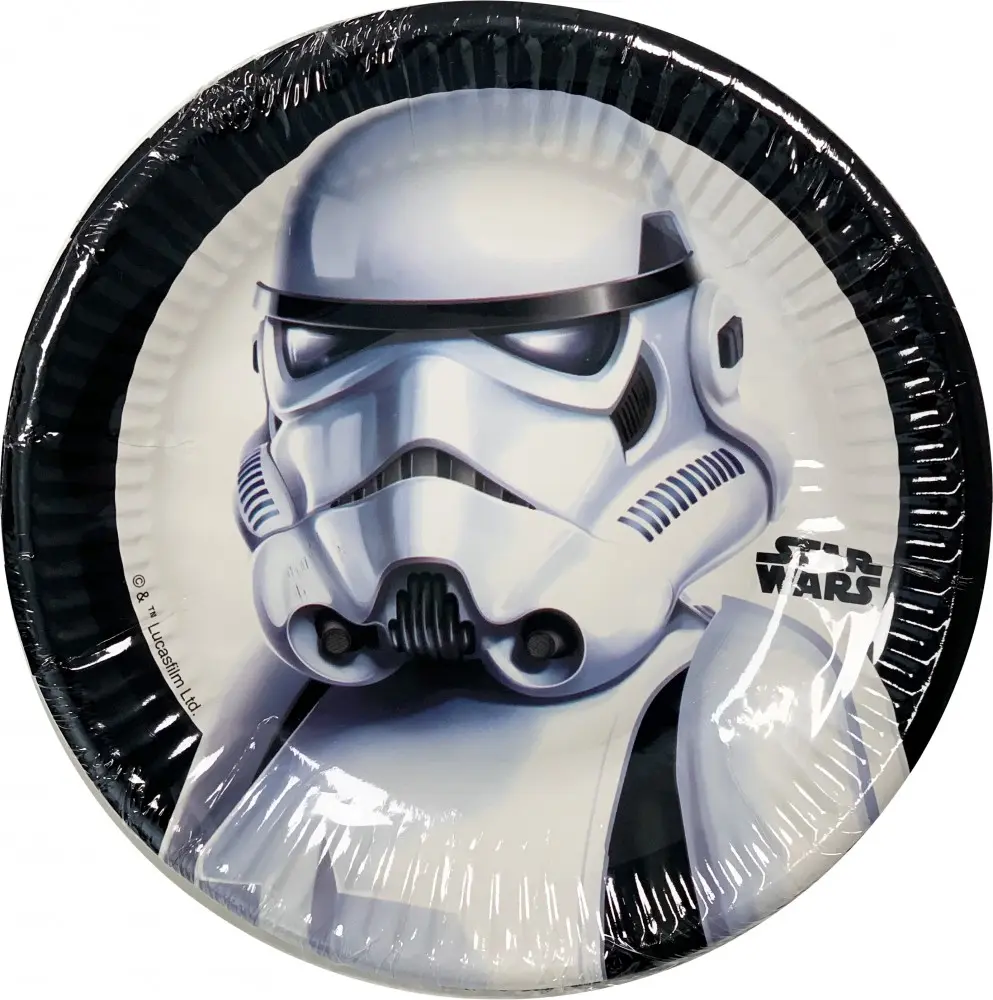 Star Wars Troopers Papírtányér 8 db-os 19,5 cm termékfotó